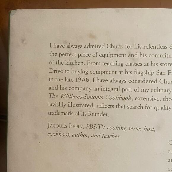 The Williams-Sonoma Cookbook hardcover book essential basics home cook 464 pgs - Picture 6 of 8